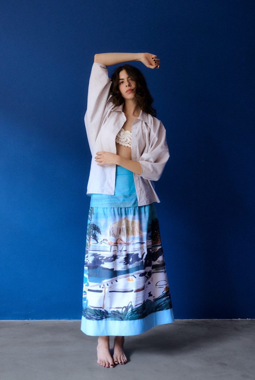 SHIRT SAND + SKIRT LA BRISE DES BAHAMAS