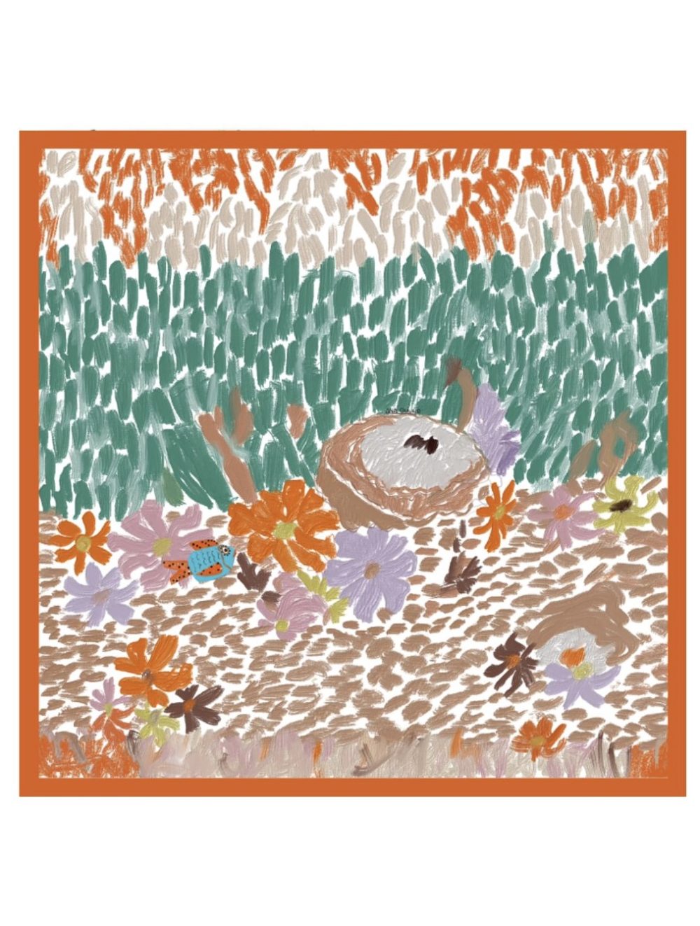 "Coral" Scarf