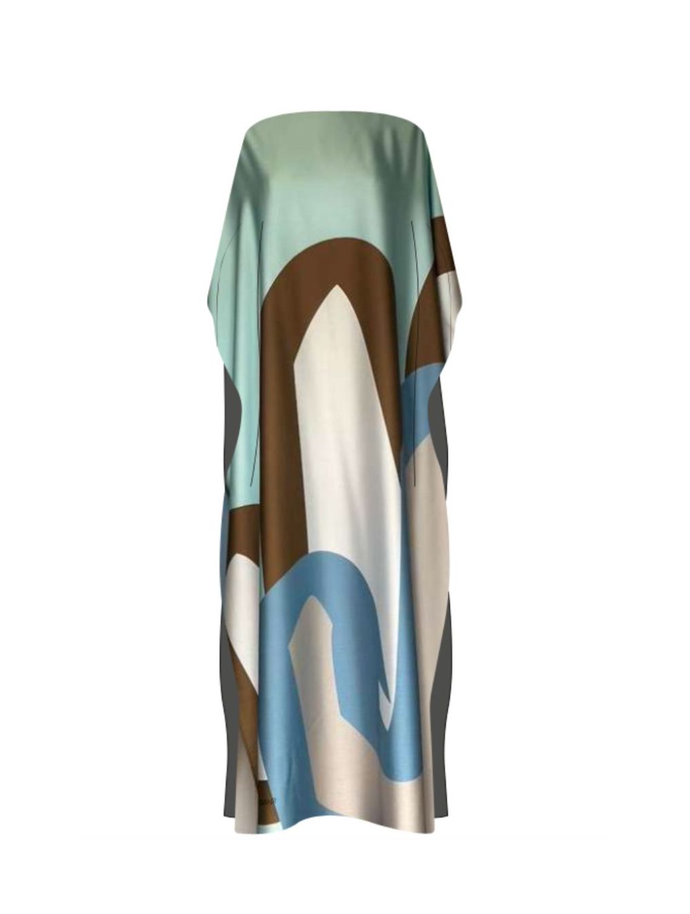 Kaftan Manos Marrón